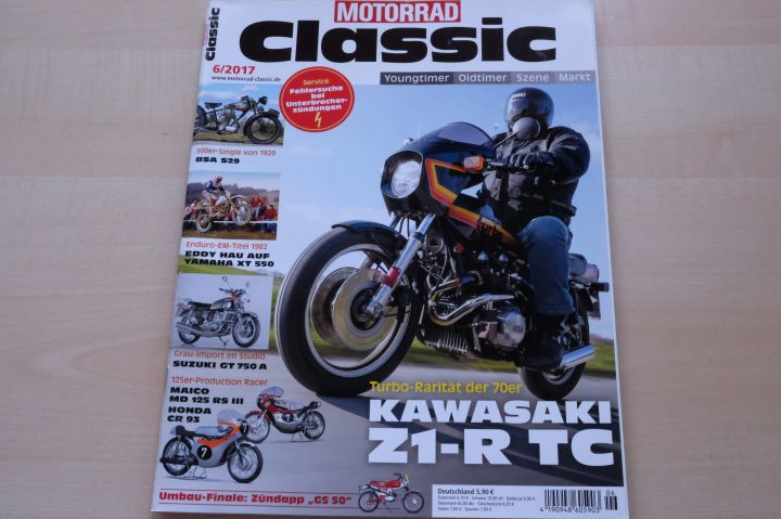 Deckblatt Motorrad Classic (06/2017)